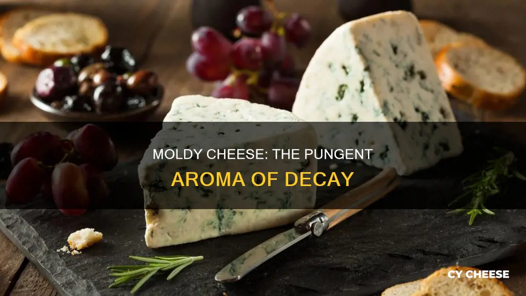 what does moldy cheese smell like