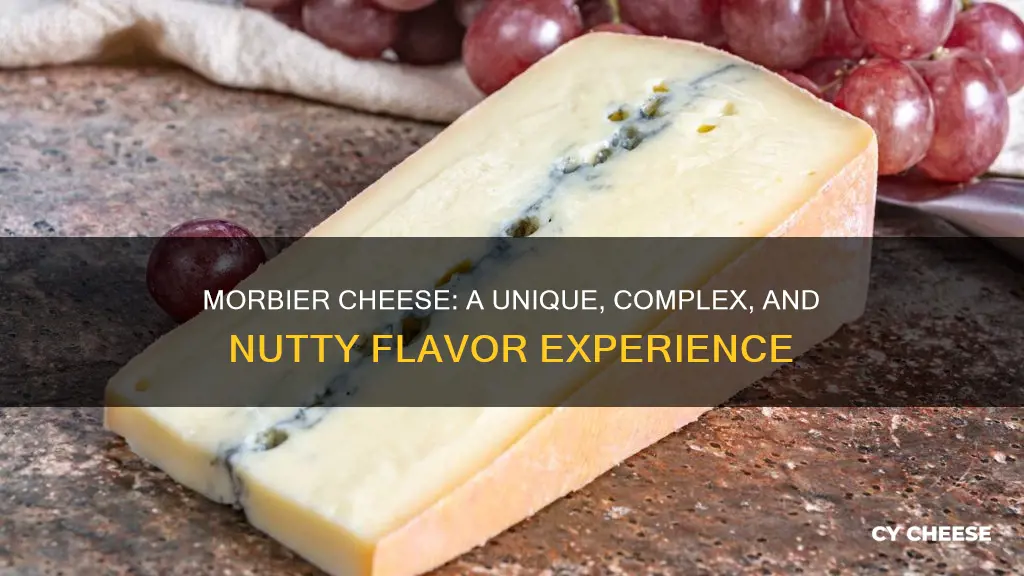 what does morbier cheese taste like