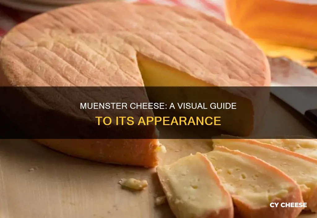 what does muenster cheese look like