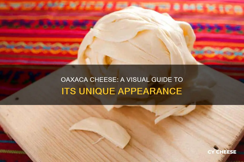 what does oaxaca cheese look like