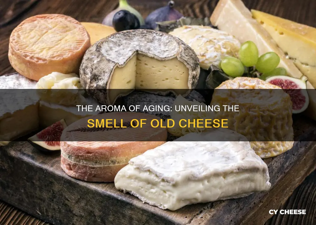 what does old cheese smell like