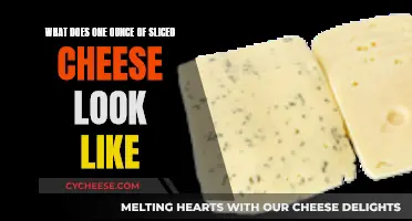 Visualizing Ounces: A Slice of Cheese's Size