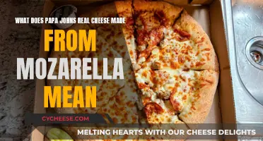 Papa John's Real Cheese: Mozzarella Magic Explained