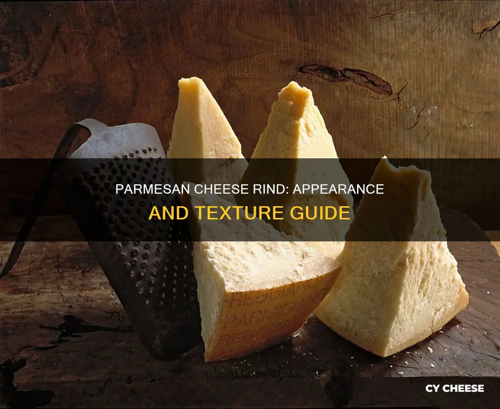 what does parmesan cheese rind look like