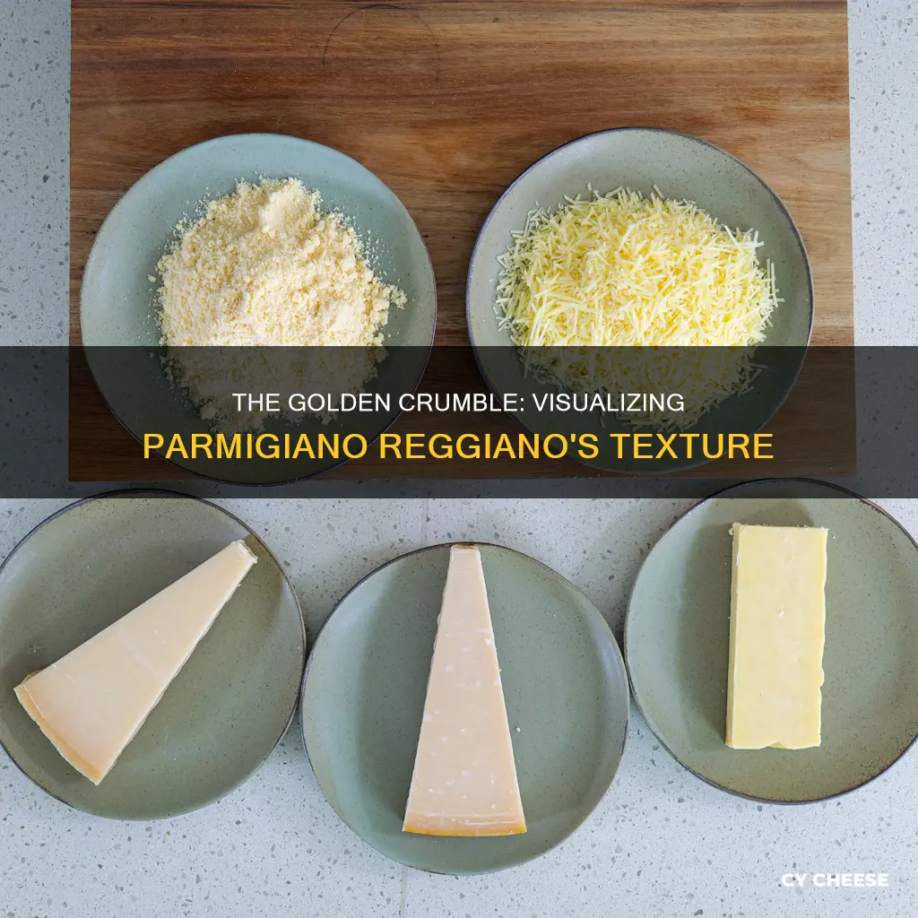 what does parmigiano reggiano cheese look like