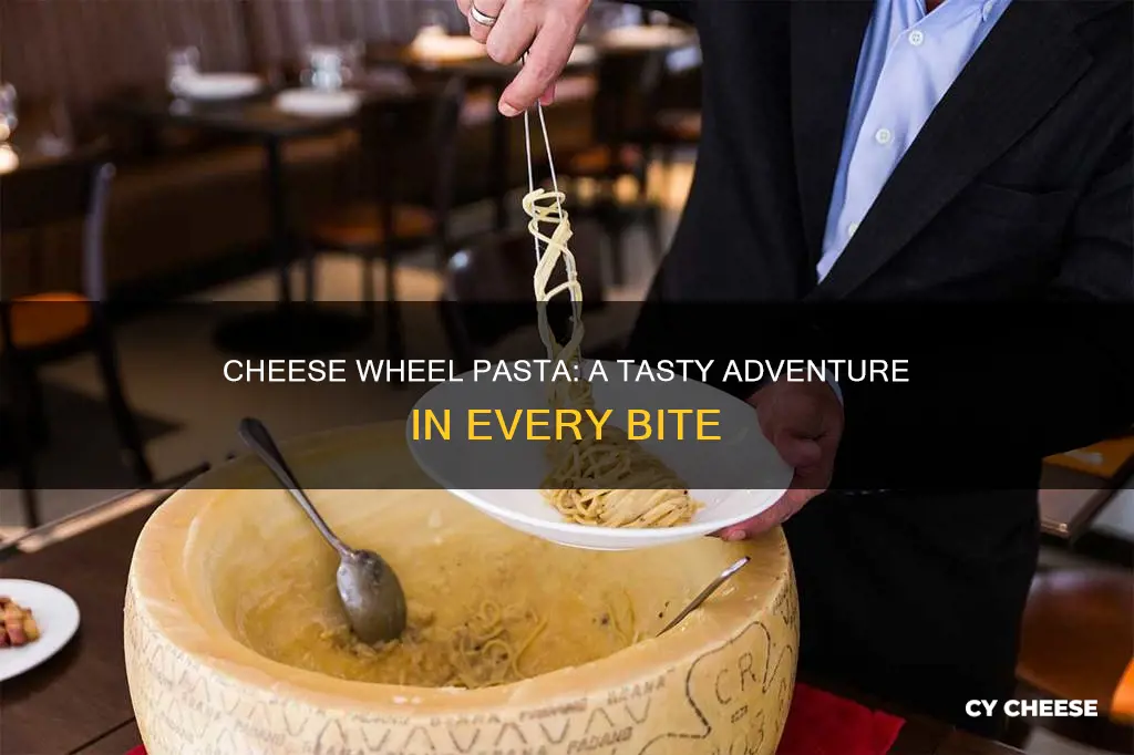 what does pasta in the cheese wheel taste like