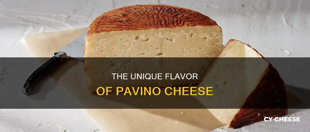 what does pavino cheese taste like