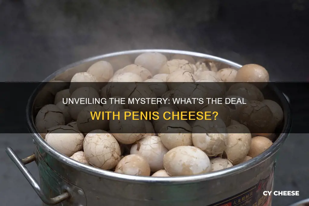 what does penis cheese look like