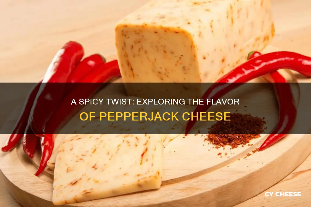 what does pepperjack cheese taste like