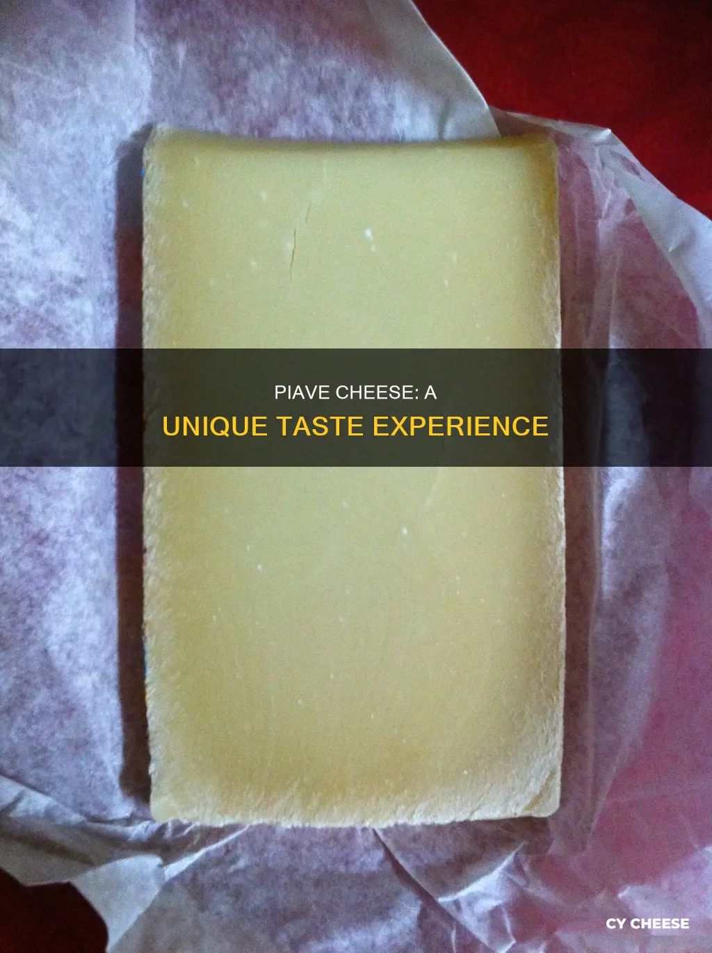 what does piave cheese taste like