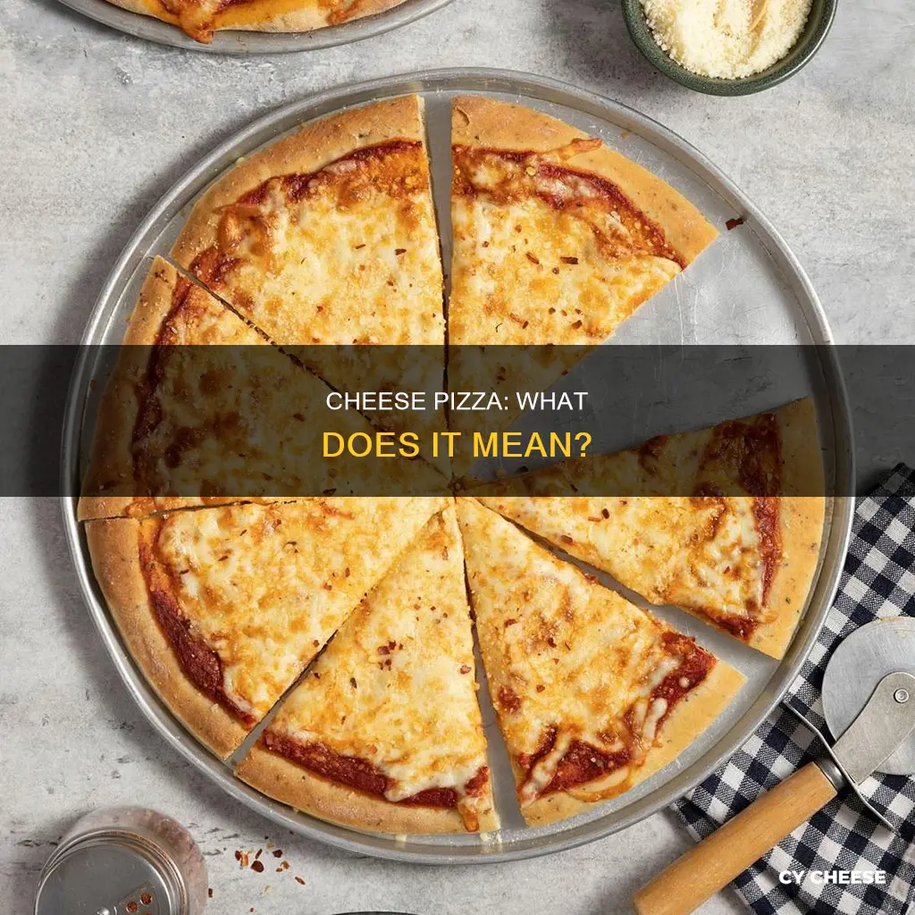 what does pizza mean cheese lizza