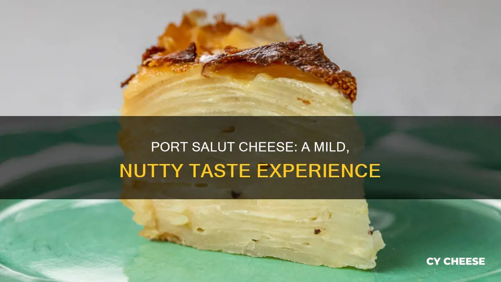 what does port salut cheese taste like