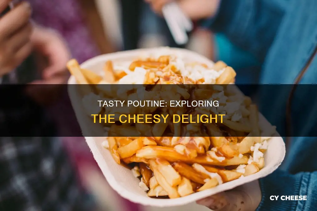 what does poutine cheese taste like