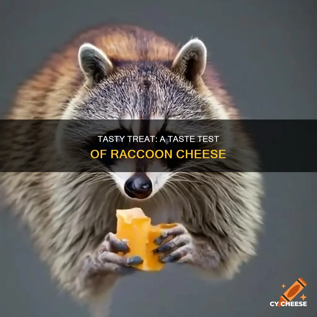 what does raccoon cheese taste like