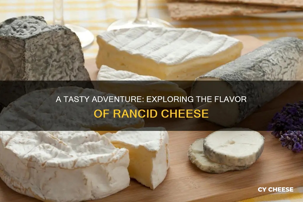 what does rancid cheese taste like