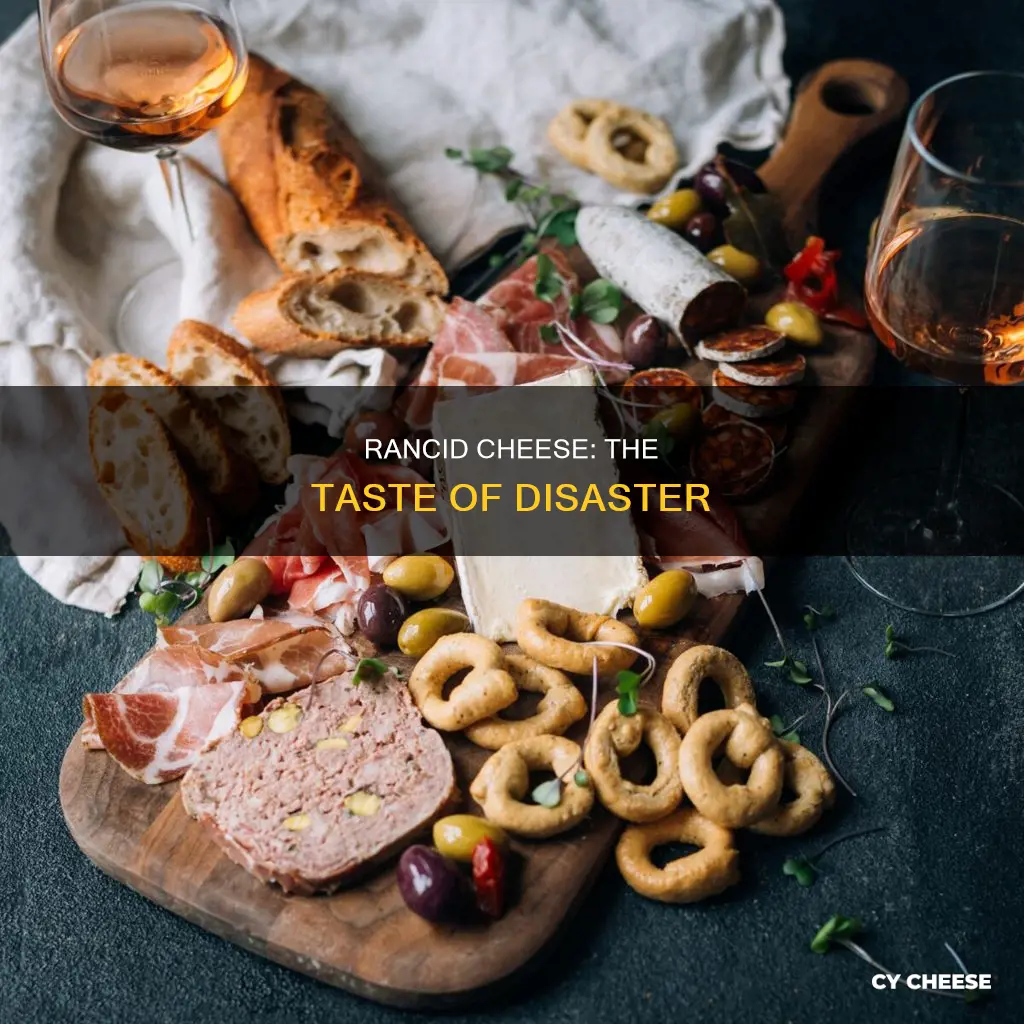 what does rancid cheese taste like