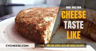 Unveiling Raw Cheese: A Unique Taste Experience