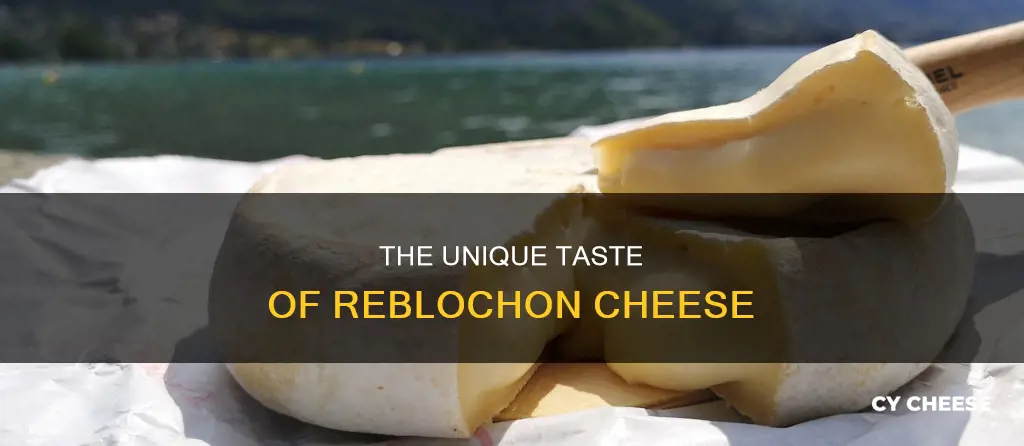 what does reblochon cheese taste like