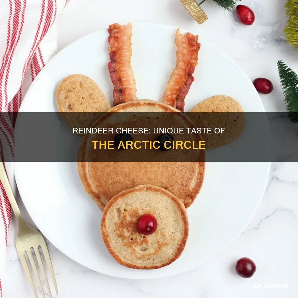 what does reindeer cheese taste like