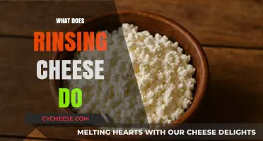Why Rinsing Cheese Enhances Flavor, Texture, and Melting Quality