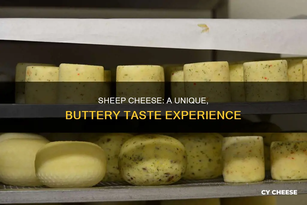 what does sheep cheese taste like