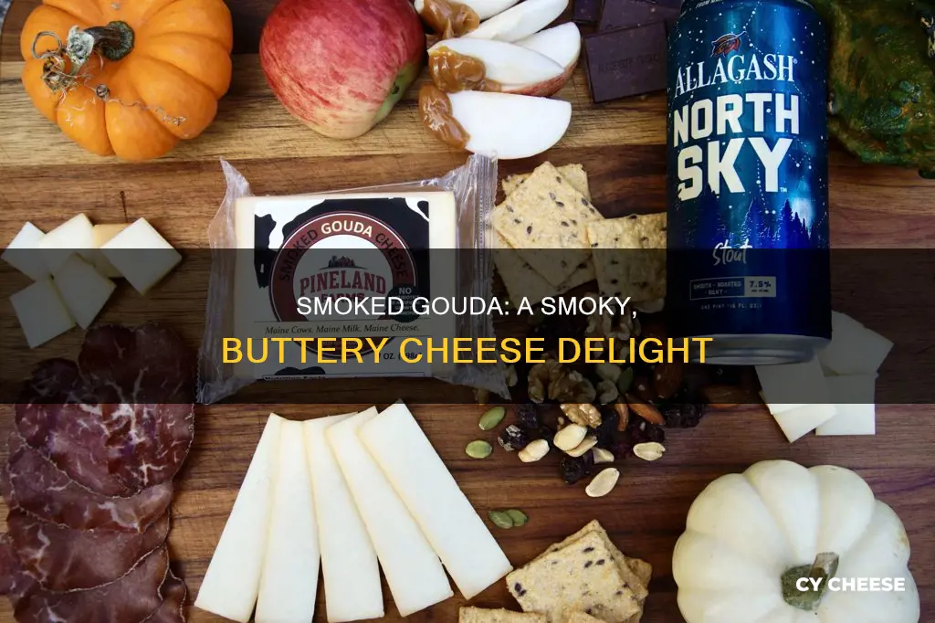 what does smoked gouda cheese taste like