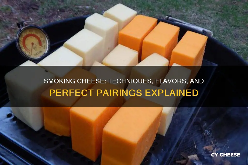 what does smoking cheese mean
