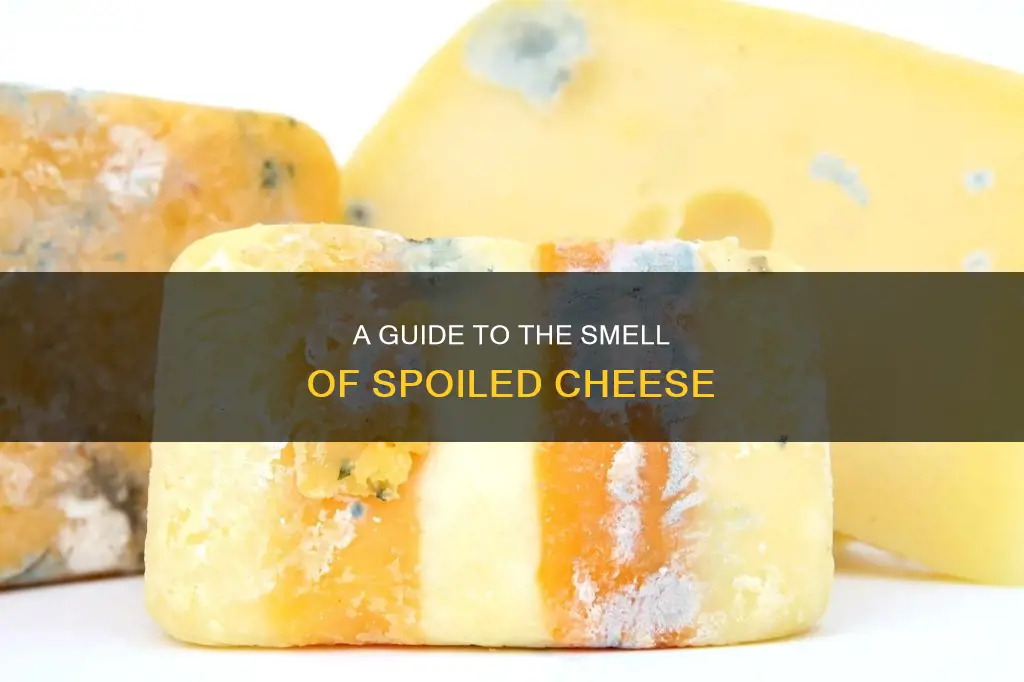 what does spoiled cheese smell like