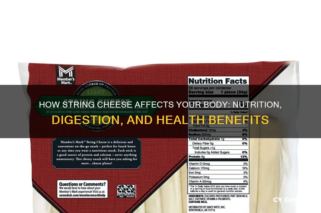 what does sring cheese do to your body