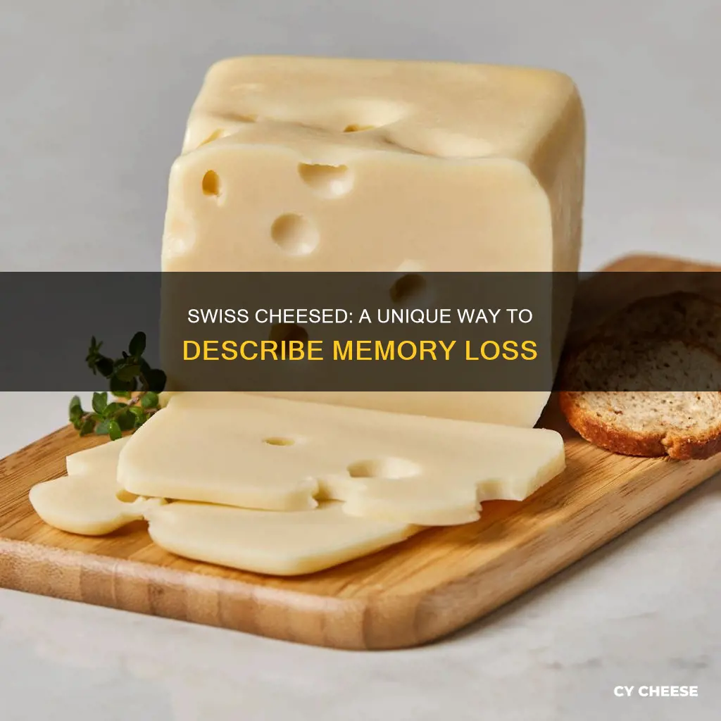 what does swiss cheesed mean