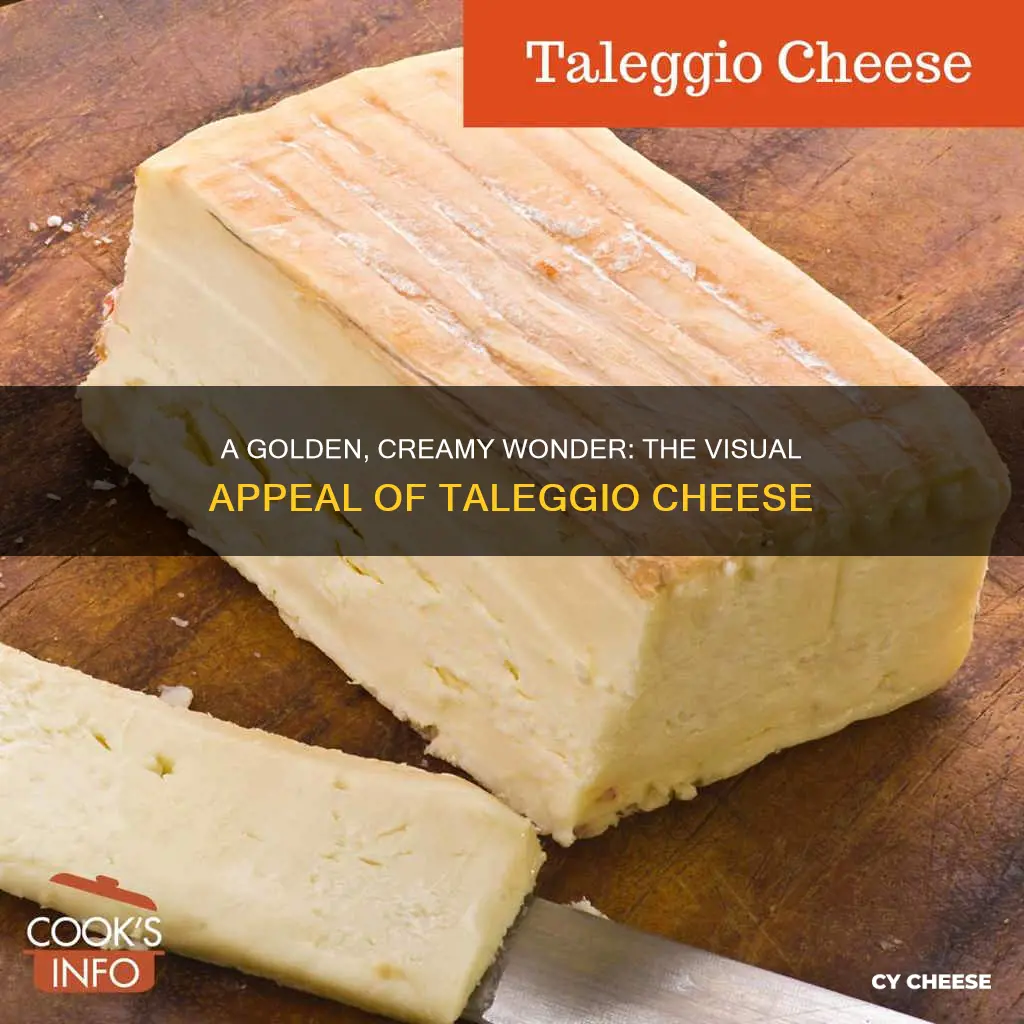 what does taleggio cheese look like