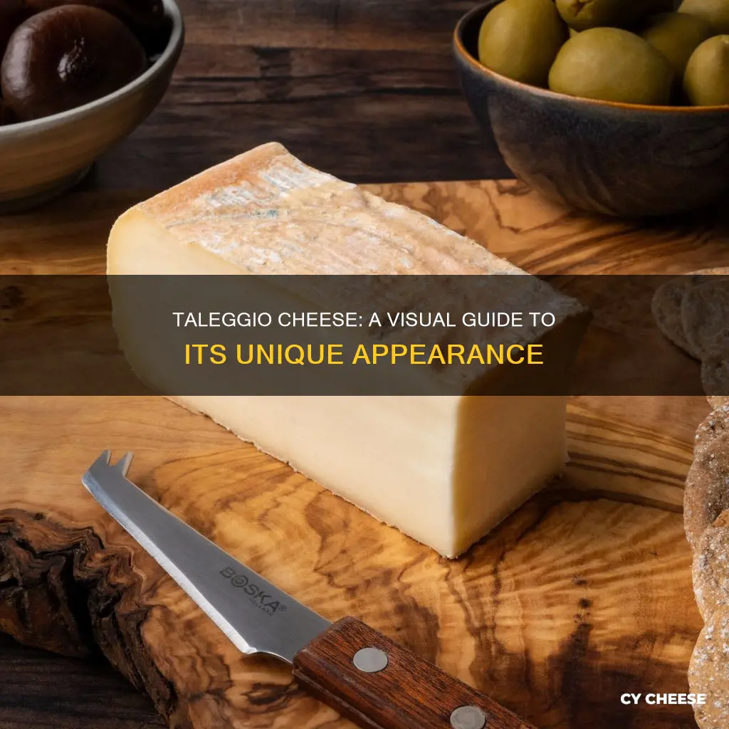 what does taleggio cheese look like