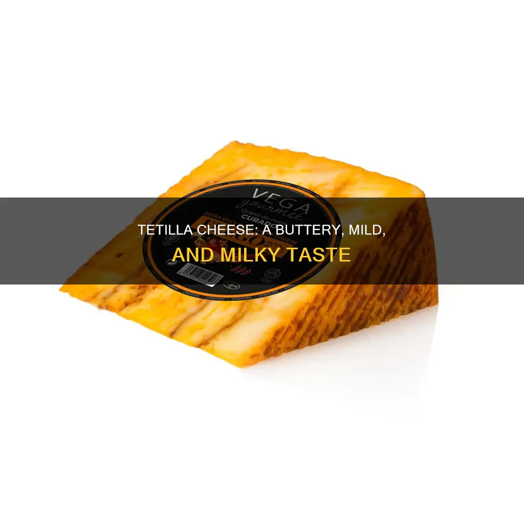 what does tetilla cheese taste like