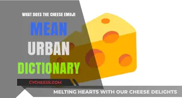 Decoding the Cheese Emoji: Urban Dictionary's Unexpected Meaning Explained