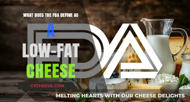 Understanding FDA's Low-Fat Cheese Definition: A Comprehensive Guide