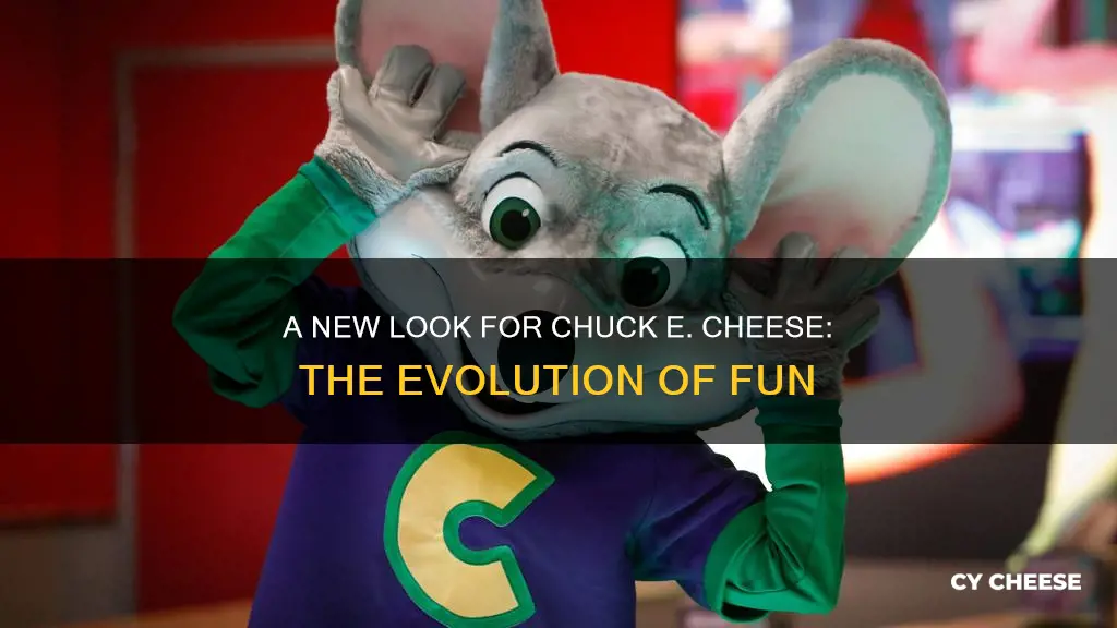 what does the new chuck e cheese look like