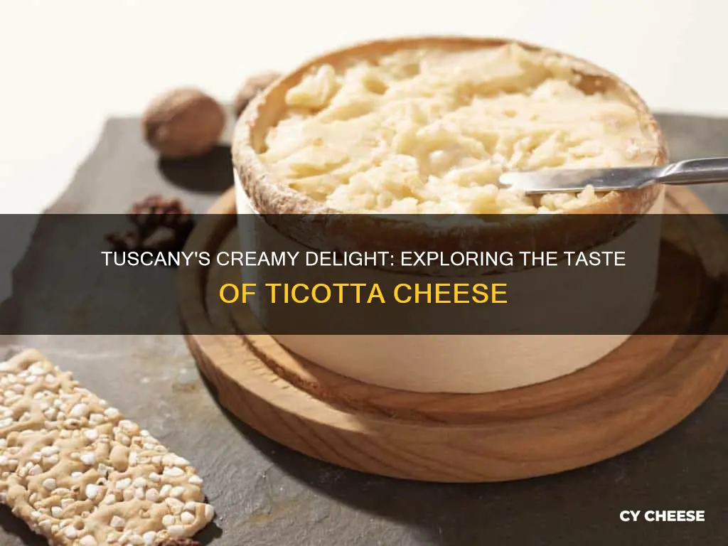 what does ticotta cheese taste like