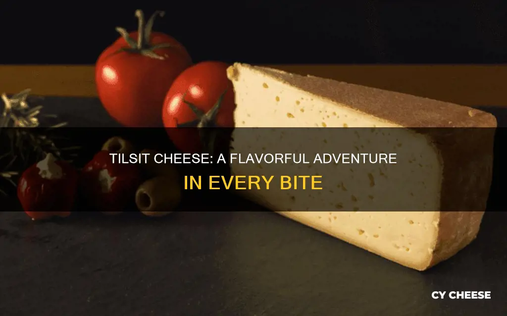 what does tilsit cheese taste like