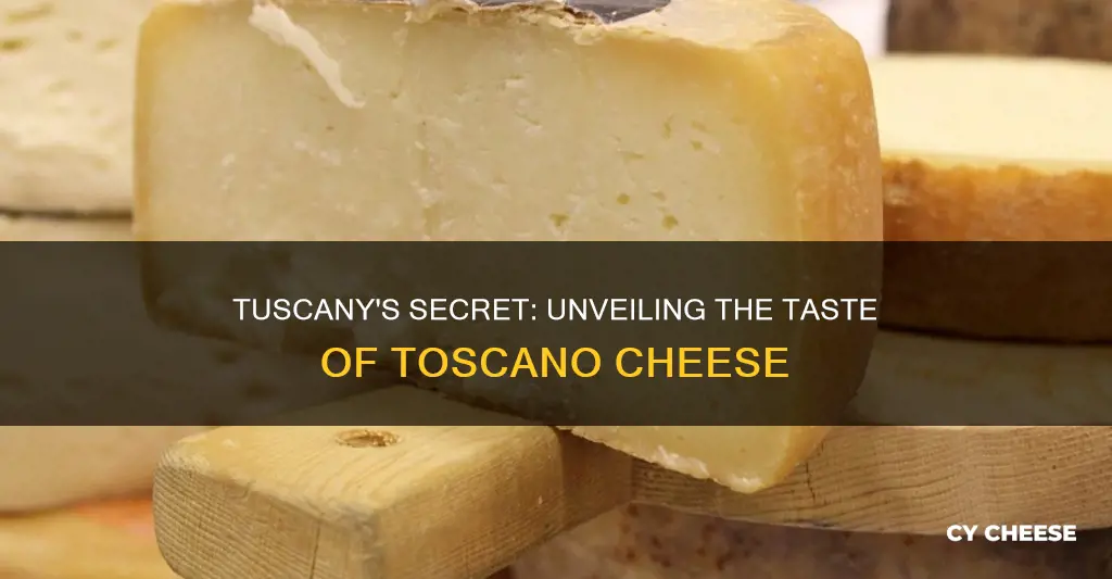 what does toscano cheese taste like