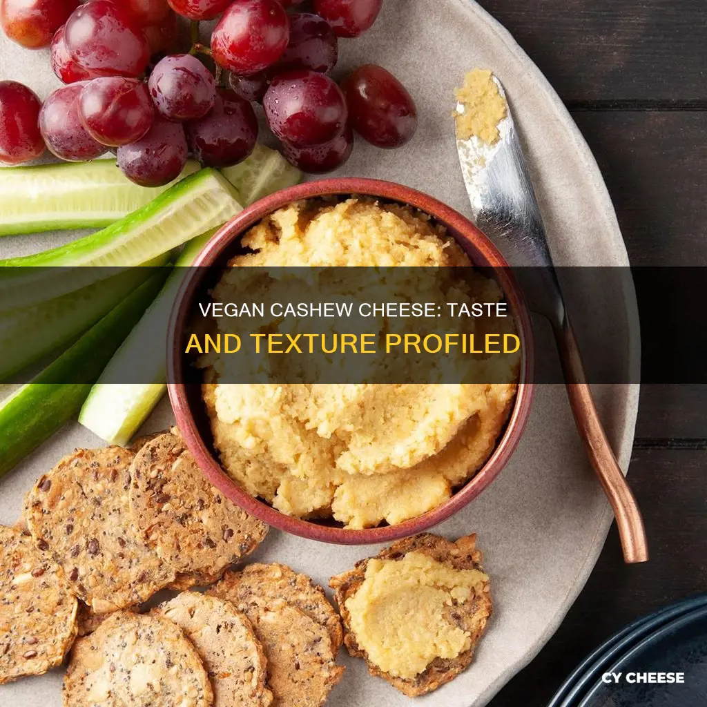 what does vegan cashew cheese taste like