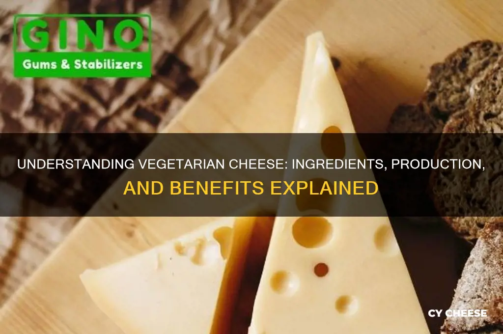 what does vegetarian cheese mean