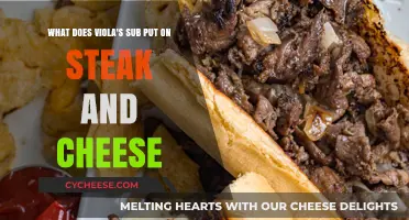 Viola's Secret Steak and Cheese Sauce Recipe