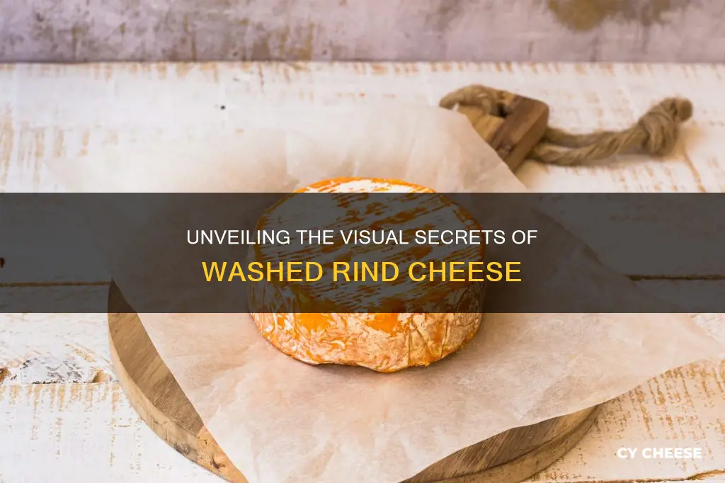 what does washed rind cheese look like