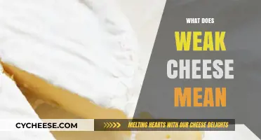 Understanding Weak Cheese: Causes, Characteristics, and Culinary Implications