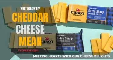 Unraveling the Mystery: What's in White Cheddar Cheese?