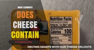 Unveiling Cheese's Composition: Key Nutrients and Ingredients Explained