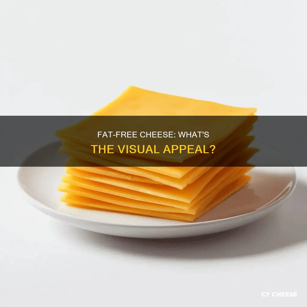 what fat-free cheese look like