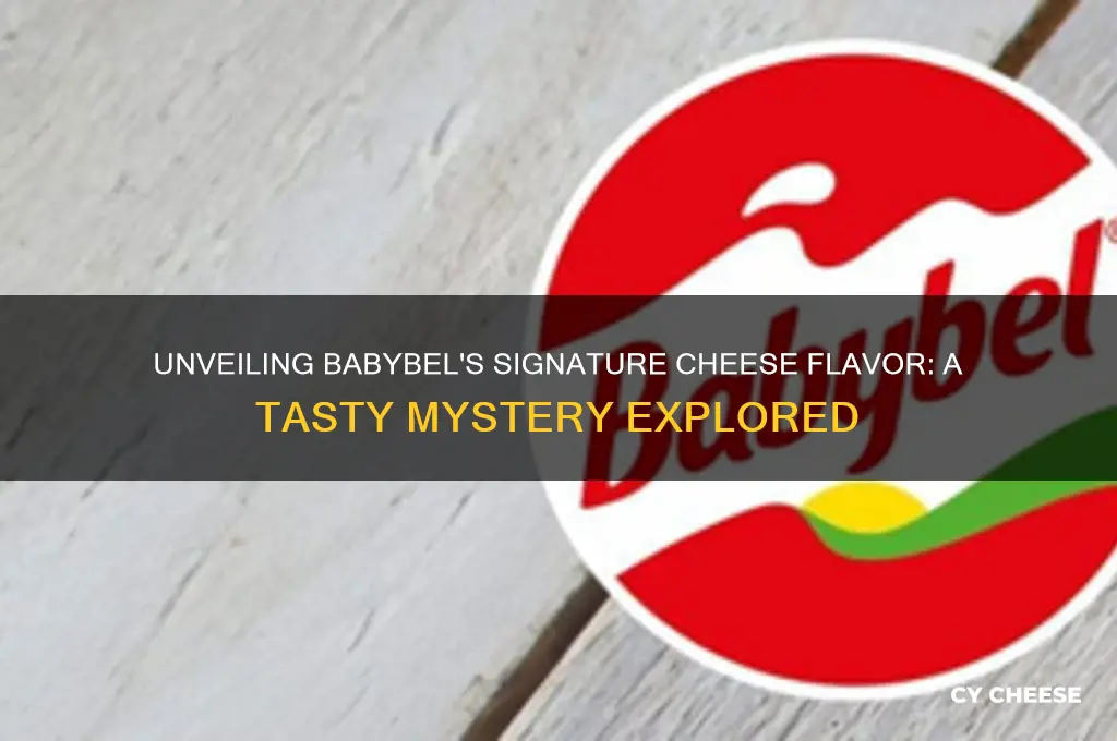 what flavor cheese is babybel