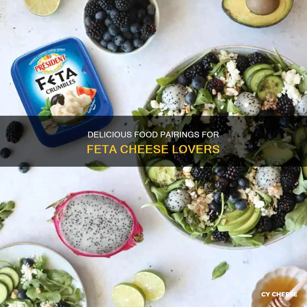 what food goes well with feta cheese