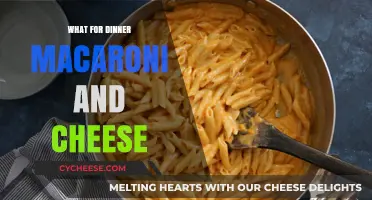 Mac and Cheese: A Hearty Dinner Option